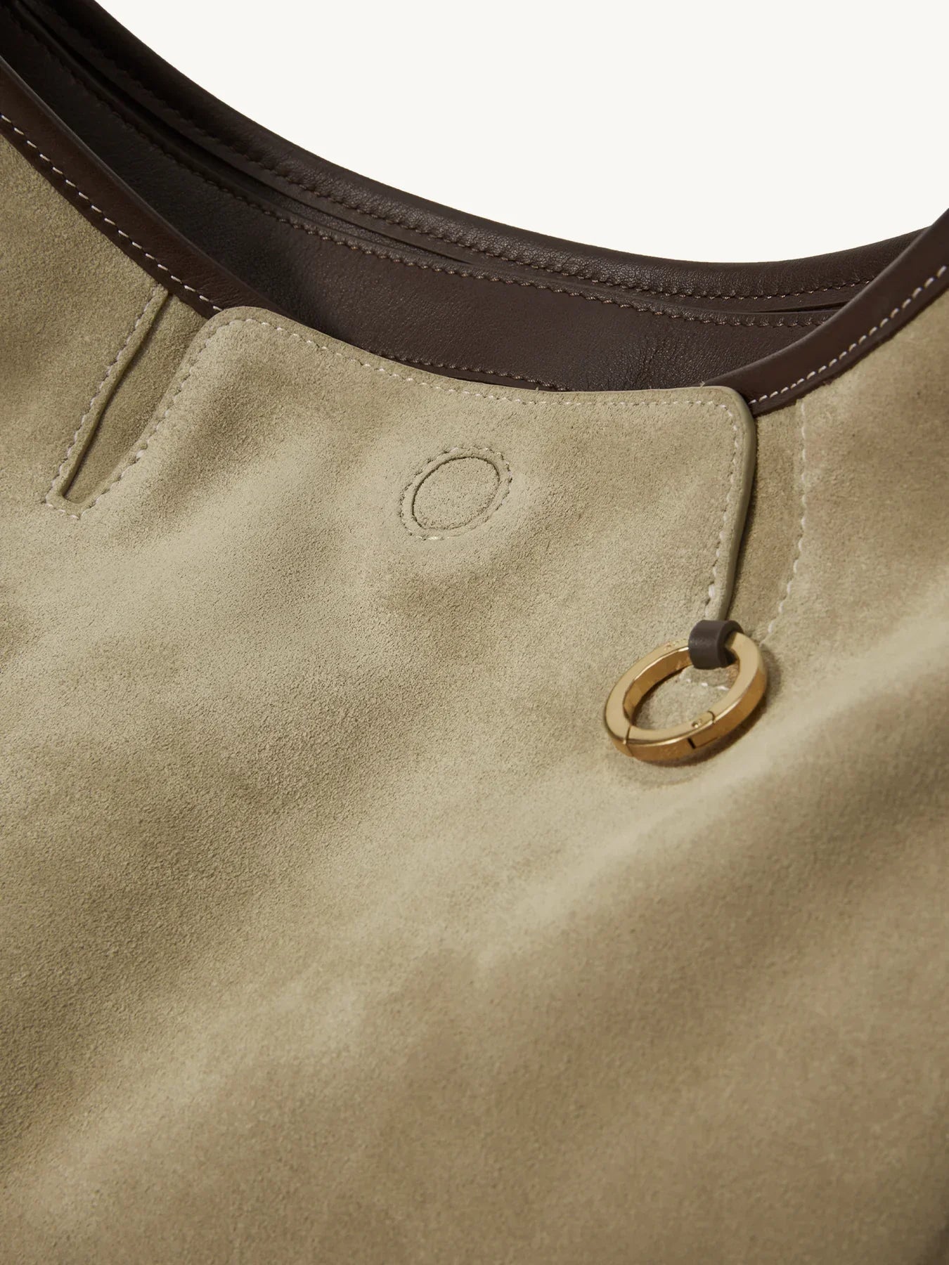 Extra Large Yore Hobo Bag - Dune Suede