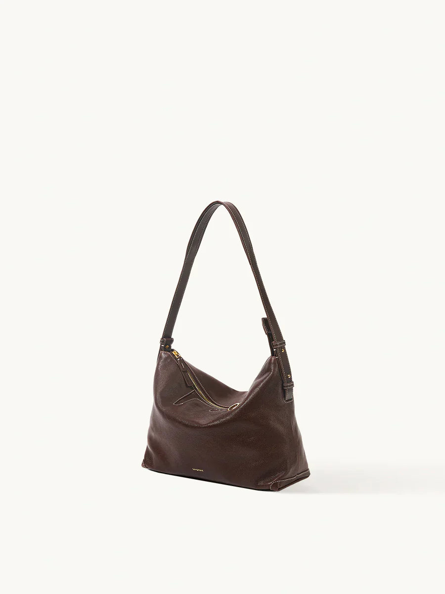 Extra Large Yore Hobo Bag (Minimal Version) - Raisin