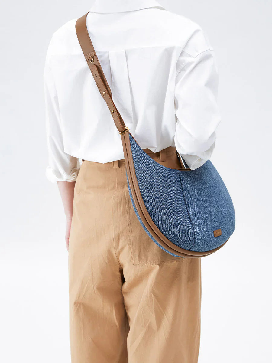 Large Luna Bag (New Version) - Denim