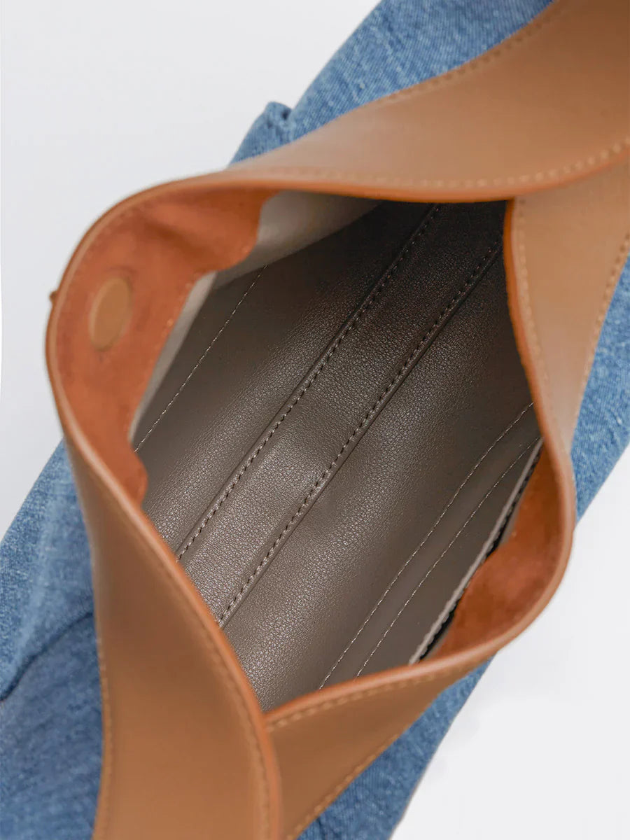 Large Luna Bag (New Version) - Denim