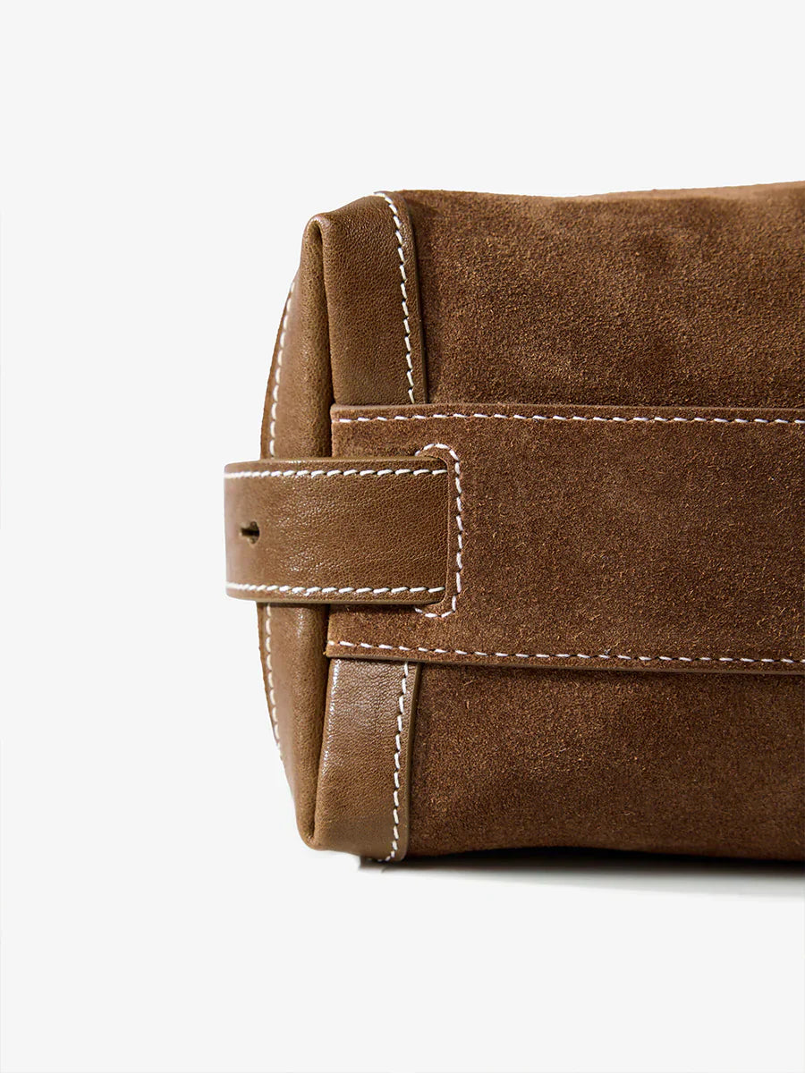 Large Yore Hobo Bag (Minimal Version) - Sandal Suede