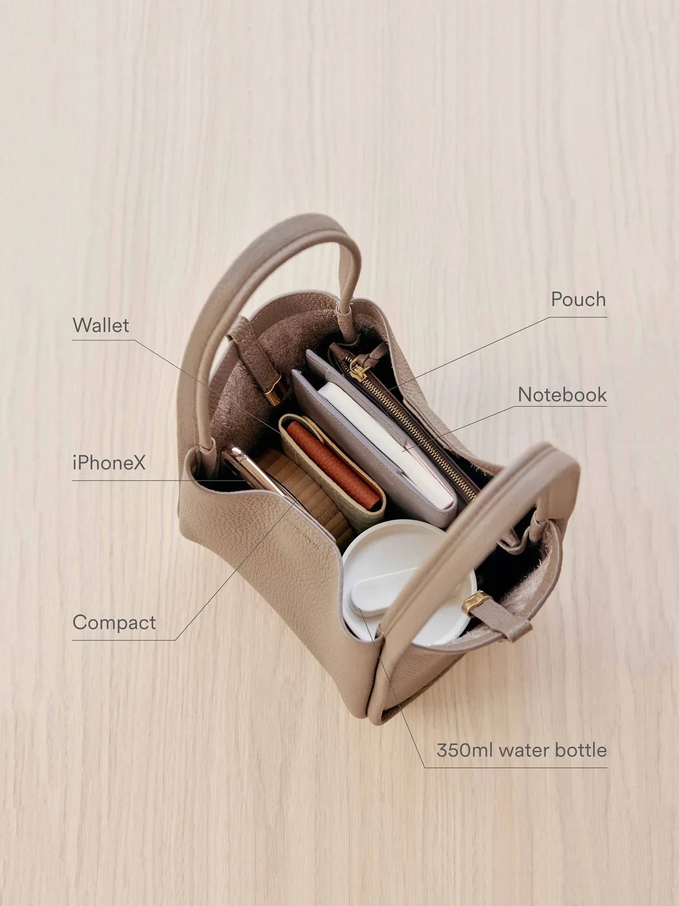 Medium Song Bag - Golden Brown