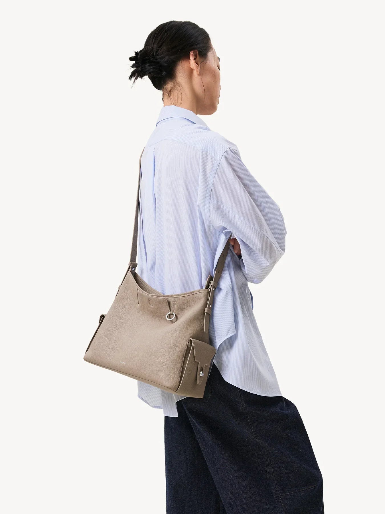 Medium Yore Hobo Bag - Cobble Grain