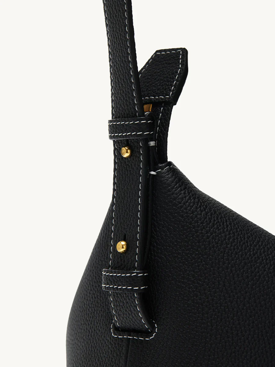 Medium Yore Hobo Bag (Minimal Version) - Onyx