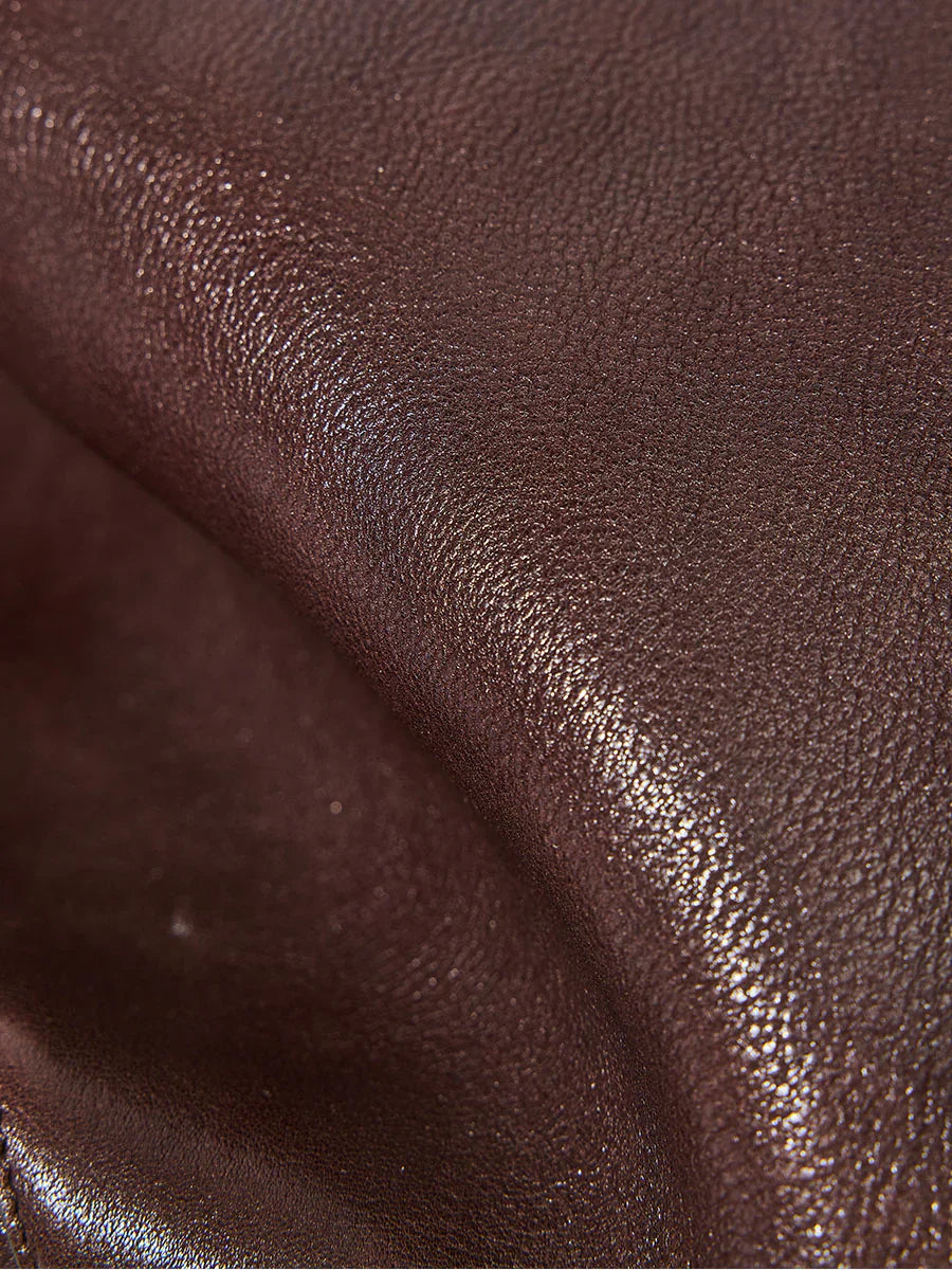 Medium Yore Hobo Bag (Minimal Version) - Raisin