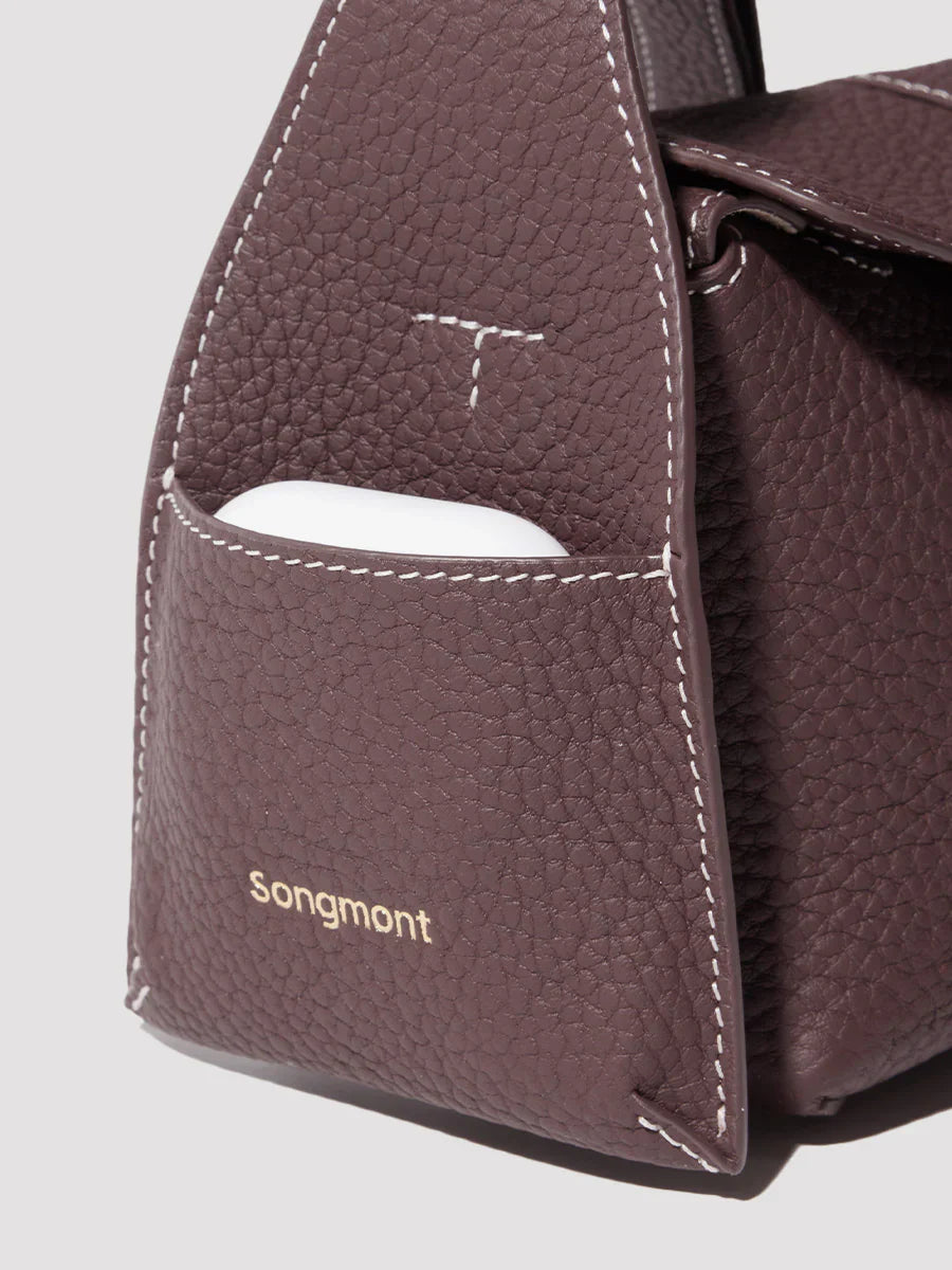 Mini Drippy Roof Bag - Burgundy