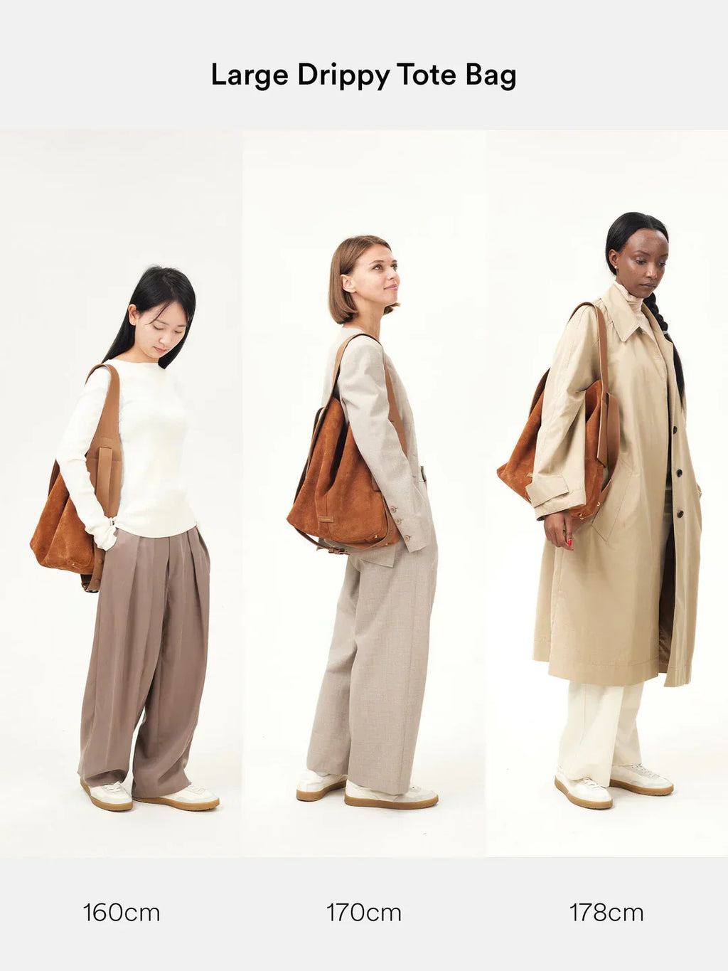 Large Drippy Tote Bag - Olive