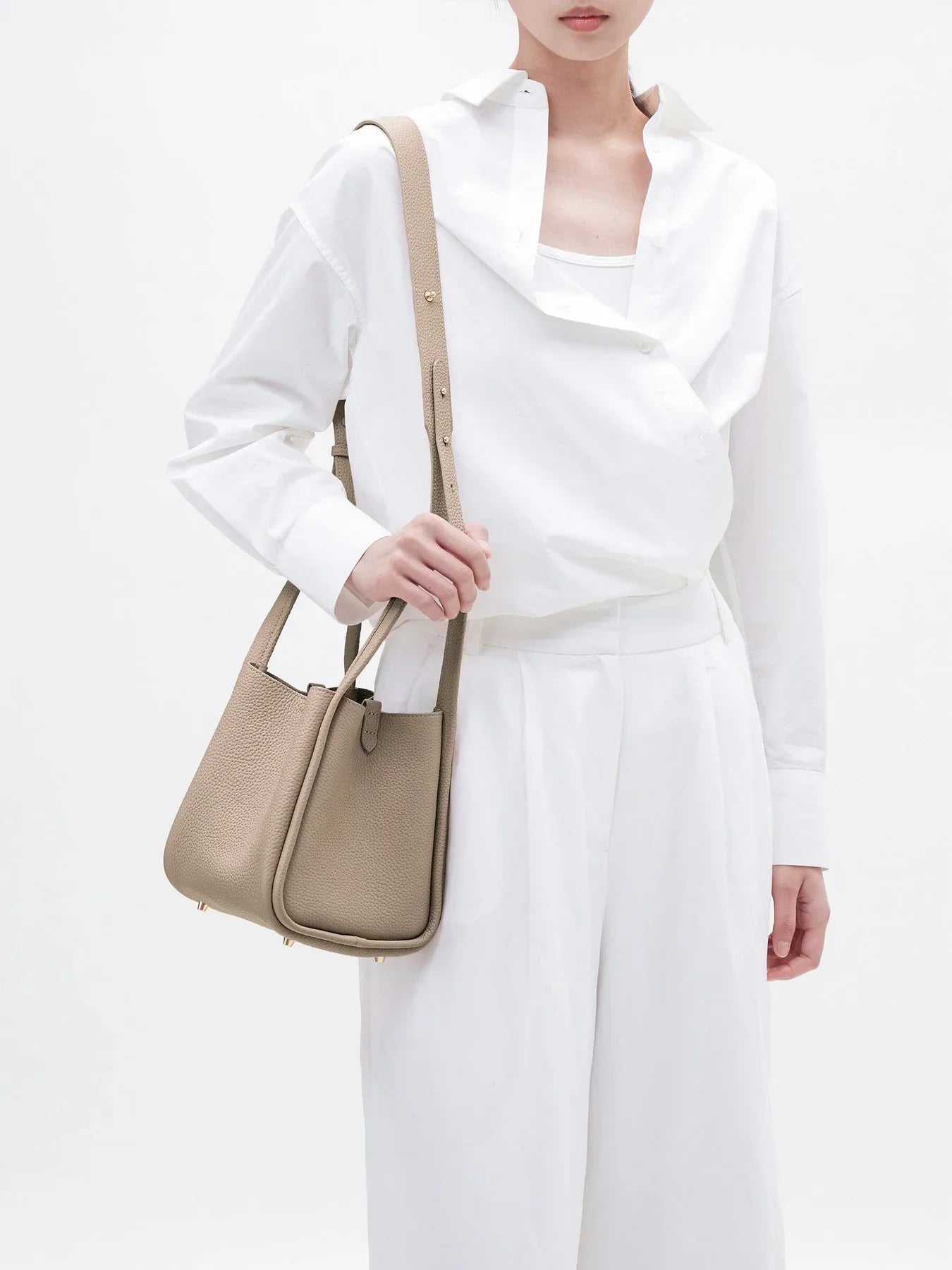 Medium Song Bag - Cream Apricot