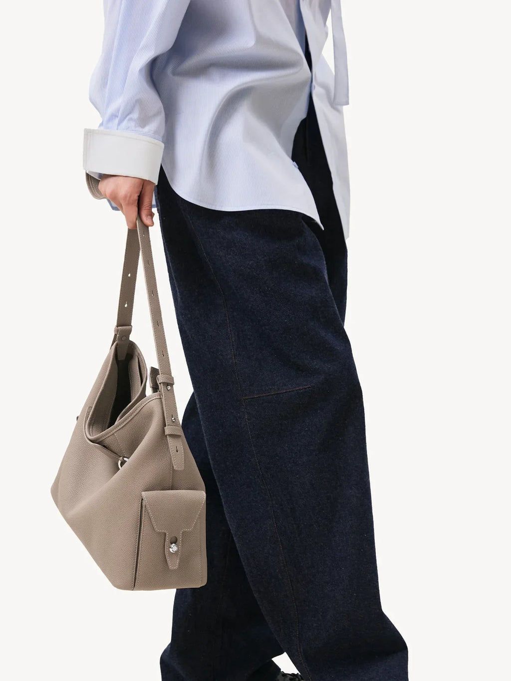 Medium Yore Hobo Bag - Cobble Grain